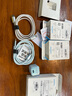 ANKER安克20W氮化鎵充電器套裝 適用蘋果iphone8-14含type-c to lightning快充數(shù)據(jù)線0.9米白 曬單實(shí)拍圖