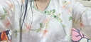 達芬奇密碼中秋禮品中國風(fēng)睡衣女春秋季帶胸墊冰絲家居服套裝送媽媽禮盒裝 【胸墊款】一葉知秋白色 L 【推薦100斤-120斤】 曬單實(shí)拍圖
