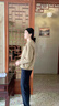 俞兆林（YUZHAOLIN）媽媽秋裝2025新款時尚高貴風(fēng)衣外套中老年女裝50歲夾克衫短款上衣 FFN62459998 香芋紫 XL  (推薦105斤以內(nèi)) 曬單實(shí)拍圖