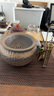茶小邇茶洗高檔茶渣缸家用帶蓋過(guò)濾水盂粗陶廢水桶茶水缸洗茶器泡茶工具 粗陶鎏金：茶渣缸（蓮花款） 曬單實(shí)拍圖