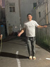 安踏男士跳繩減肥專用鋼絲跳繩中考訓(xùn)練競速燃脂跳神健身運動繩子 經(jīng)典黑【高速軸承】贈專用收納袋 曬單實拍圖