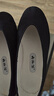 內(nèi)聯(lián)升布鞋男鞋機(jī)納千層底男貼膠片休閑禮小元單鞋3156D 黑色  44  曬單實(shí)拍圖