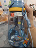 富光兒童tritan塑料杯夏季小學(xué)生男女便攜耐摔吸管杯戶外水杯子500ml 曬單實(shí)拍圖