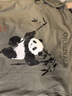 杰克·瓊斯（JACK&JONES） 百搭潮流胸前肌理感膠印背后熊貓圖案T恤短袖上衣男裝225201093 曬單實拍圖