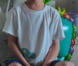 戴維貝拉兒童短袖短褲套裝洋氣夏裝男童寶寶卡通兩件套童裝 曬單實(shí)拍圖
