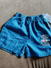 巴布豆兒童牛仔短褲男童夏季褲子新款舒適純棉男孩夏天休閑百搭夏裝 深藍 越野車(chē)巴布X 100 曬單實(shí)拍圖