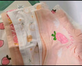 北極絨4條裝兒童內(nèi)褲女童發(fā)育期純棉女孩學(xué)生夏季薄平角短褲寶寶中大童 曬單實(shí)拍圖