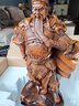 衛辭武財神關(guān)公像供奉神像擺件武圣關(guān)羽家用客廳店鋪前臺開(kāi)業(yè)禮品 財神關(guān)公小號(木紋) 曬單實(shí)拍圖