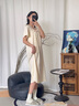 黛夢(mèng)思   DAMOS·LOVE2025年新款睡裙女夏季純棉短袖家居服夏天薄款可外穿睡衣女 41265裙 L -女/身高162-167,體重105-125 曬單實(shí)拍圖
