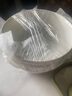 浩雅釉下彩景德鎮(zhèn)陶瓷餐具面碗湯碗大號(hào)飯碗簡(jiǎn)約 純白6英寸4個(gè)裝 曬單實(shí)拍圖
