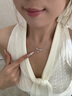 中國黃金（CHINA GOLD）足銀月桂女神項鏈女2025新款麥穗輕奢飾品教師節生日禮物送女朋友 京速達*月桂女神項鏈-s999【中金禮盒】 曬單實(shí)拍圖