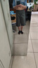 皮爾卡丹（pierre cardin）牛仔短褲男2025夏季薄款日系復(fù)古寬松加肥加大碼胖子工裝五分男士 黑色 4XL 【180-200斤可穿】 曬單實(shí)拍圖