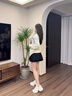 EXULL依思Q女鞋老爹鞋2025夏季新款厚底增高百搭學(xué)院風(fēng)時(shí)尚潮流百搭運(yùn)動(dòng)鞋女 米色 37 曬單實(shí)拍圖