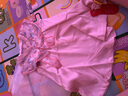 長(zhǎng)命富貴女寶高端生日禮服周歲連衣裙小童氣質(zhì)公主裙緞面高級(jí)感真蠶絲裙子 鳳起霓裳 100 曬單實(shí)拍圖