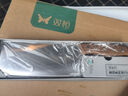 雙槍家用菜刀切片刀 鋒利鍛打廚房切肉切菜不銹鋼刀具 曬單實(shí)拍圖