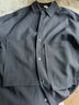美洋（MEIYANG）魔法口袋外套 定制平紋雙層組織酷颯簡(jiǎn)約中長(cháng)款風(fēng)衣秋季新款大衣 黑色(夾棉小版) F(均碼) 曬單實(shí)拍圖