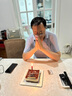 廿一客（21cake）黑白巧克力慕斯撒粉生日蛋糕 送女朋友提拉米蘇巧克力同城配送 1磅 曬單實(shí)拍圖