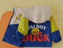 WALNUT DUCK【兒童外套】小黃鴨2025春季男女中小童休閑運(yùn)動外套潮 深藍(lán) 140  曬單實(shí)拍圖