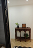 各各沃法式復(fù)古實(shí)木玄關(guān)柜美式玄關(guān)桌客廳邊柜走廊過道置物柜邊桌 加爾玄關(guān)【1米加菲咖】 曬單實(shí)拍圖