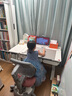 康樸樂愛丁堡電動學習桌電動升降學生書桌學習桌家用電動寫字桌 曬單實拍圖