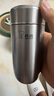 希諾保溫杯男士高檔車(chē)載水杯便攜帶濾網(wǎng)泡茶杯子X(jué)N-3306本色 400mL 曬單實(shí)拍圖
