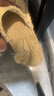野獸派家居（tbh）小王子追星星麻底刺繡室內(nèi)拖鞋夏季可外穿情侶涼拖 米  36-37 曬單實(shí)拍圖