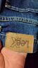 Lee【張凌赫代言】25新品726標(biāo)準(zhǔn)中腰直筒丹寧回潮中藍(lán)色男牛仔褲 深藍(lán)色 36 曬單實(shí)拍圖