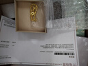 六福珠寶七夕禮物足金錢(qián)多多銅錢(qián)掛墜黃金手鏈碎碎冰金珠 計(jì)價(jià) L19G0002DS 9.87克(含工費(fèi)997元) 曬單實(shí)拍圖