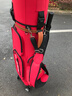 PGM高爾夫球包男女硬殼球包四輪航空托運包飛機球具球桿袋golf bag QB179-紅色【不含防雨罩】 曬單實(shí)拍圖