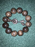 梵心閣金絲楠手串滿(mǎn)波紋陰沉木佛珠老綠料小葉楨楠沉香級(jí)烏木文玩送禮 水波紋20mm*12顆 曬單實(shí)拍圖