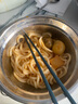 云山半烏冬面日式烏冬面速食鮮拌面湯面火鍋面撈面非油炸方便面條200g*4 曬單實拍圖