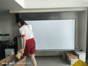 鯨米（JINGMI）投影幕布電動(dòng)遙控自動(dòng)升降高清4K家用投影配件玻纖光子幕布客廳臥室壁掛吊頂隱藏投影儀屏幕 【8K光子極白FG1-懸浮款丨投影聯(lián)動(dòng)丨弱化散斑】 100英寸16:9（包安裝） 曬單實(shí)拍圖