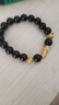 中國黃金貔貅黃金手鏈男足金轉(zhuǎn)運(yùn)珠手串七夕情人節(jié)禮物送老公男友爸爸父親 貔貅轉(zhuǎn)運(yùn)金珠黃金手串+尊享男士禮盒-1.45 曬單實(shí)拍圖