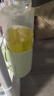 潔西 寵物自動(dòng)飲水器綠色兔子水壺大容量水盆龍貓金絲熊自動(dòng)續(xù)水600ml 曬單實(shí)拍圖