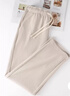 憶思減2025春夏秋奶杏色重磅直筒斜紋慵懶風(fēng)衛褲女寬松百搭垂感顯瘦長(cháng)褲 杏色 2XL 【建議136-150斤】 曬單實(shí)拍圖