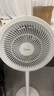 美的（Midea）【暴風循環(huán)】空氣循環(huán)扇大風量搖頭電風扇家用臺式落地扇輕音臥室節(jié)能小風扇柔風輕羽扇 FGA24TQ 曬單實拍圖