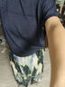 德瑪納【知性套裝】春秋冰麻金銀絲上衣印花半身裙兩件套女時尚 曬單實拍圖