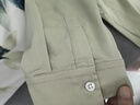 Hush Puppies【挺括柔軟】暇步士女裝2025夏季新款簡約基礎(chǔ)七分袖襯衫 淺春綠 M 曬單實拍圖
