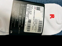 李寧（LI-NING）羽毛球襪中筒運(yùn)動長襪男款毛巾襪吸濕排汗AWTS003-2三雙裝白色 曬單實(shí)拍圖