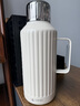 特美刻（TOMIC）保溫壺家用燜茶壺316不銹鋼 智能顯溫大容量保溫壺 1.5L 白色 曬單實(shí)拍圖