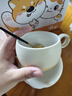 禾柒出品大吉大利旋轉(zhuǎn)快客杯功夫茶具套裝2024新款泡茶壺戶外便攜旅行茶具 大吉大利快客杯(透明) 曬單實拍圖