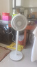 美的（Midea）【暴風循環(huán)】空氣循環(huán)扇大風量搖頭電風扇家用臺式落地扇輕音臥室節(jié)能小風扇柔風輕羽扇 FGA24TQ 曬單實拍圖