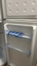 新飛（Frestec）118升雙門兩門家用小型電冰箱迷你宿舍租房二門冰箱節(jié)能環(huán)保（鈦空銀）BCD-118L2D 曬單實拍圖