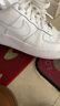耐克NIKE板鞋女子大童空軍一號 AIR FORCE 1運動鞋F(xiàn)V5951-111白36 曬單實拍圖