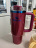 STANLEY巨無霸吸管杯水杯保溫杯不銹鋼杯子大容量887ML-深巧莓果禮物 曬單實拍圖