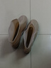 短筒雨鞋女士防滑水鞋時(shí)尚防水加絨保暖廚房工作雨具四季通用雨靴 卡其色【短筒】 37 曬單實(shí)拍圖