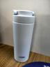 膳魔師（THERMOS）膳魔師保溫杯不銹鋼提手杯高顏值杯子戶外便攜大容量水杯TCOV 拿鐵咖 420ml 曬單實拍圖