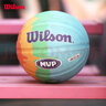 Wilson威爾勝籃球兒童5號(hào)比賽室外耐磨水泥地幼兒小學(xué)生青少年戶外橡膠 曬單實(shí)拍圖