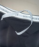 維多利亞的秘密（Victoria's Secret）夏季logo字母肩帶舒適無(wú)痕時(shí)尚文胸內(nèi)褲內(nèi)衣套裝禮物 54A2黑色-無(wú)鋼圈 70C (32C)+XS 曬單實(shí)拍圖