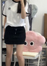 歐貝汐半身裙灰色運(yùn)動(dòng)短裙女夏季2025新款包臀a字小個(gè)子秋冬女士衛(wèi)裙子 灰色 M 【建議96-108斤】 曬單實(shí)拍圖